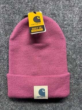 Carhartt Knit Rubber Patch Beanie Hat